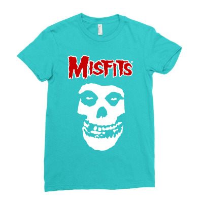 Misfits Ladies Fitted T-shirt Designed By Artwoman