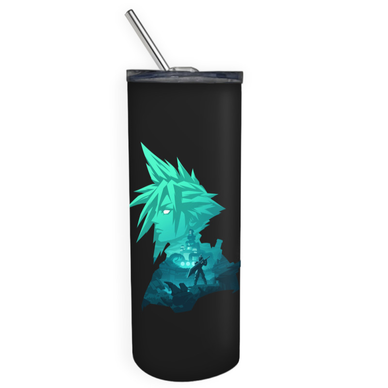 Soldier 1st Class Black Skinny Tumbler | Artistshot