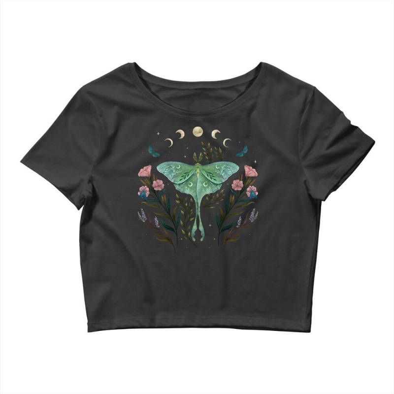 Luna Moth Luna And Forester Crop Top by huggingbrilliant | Artistshot