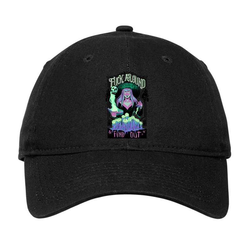 Don't Fuck With Witches Adjustable Cap by Kosdapen517 | Artistshot