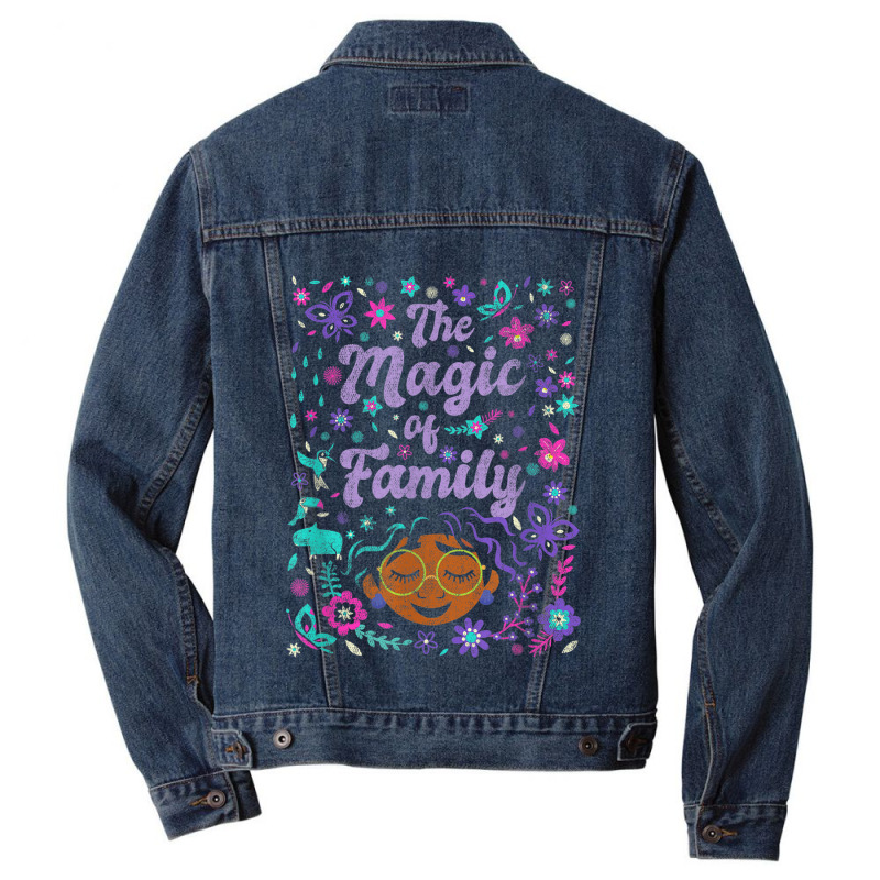 Encanto Mirabel The Magic Of Family Floral Portrait Men Denim Jacket | Artistshot