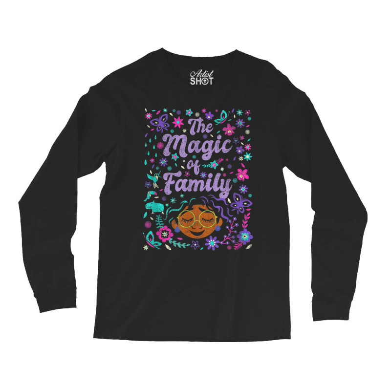 Encanto Mirabel The Magic Of Family Floral Portrait Long Sleeve Shirts | Artistshot