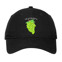 Funny Grapes Wine Tasting Outfit For Winemaker Wine Tour Adjustable Cap | Artistshot