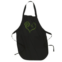 St Patricks Day  Shirt St Patrick's Clover Cat   1665 Full-length Apron | Artistshot