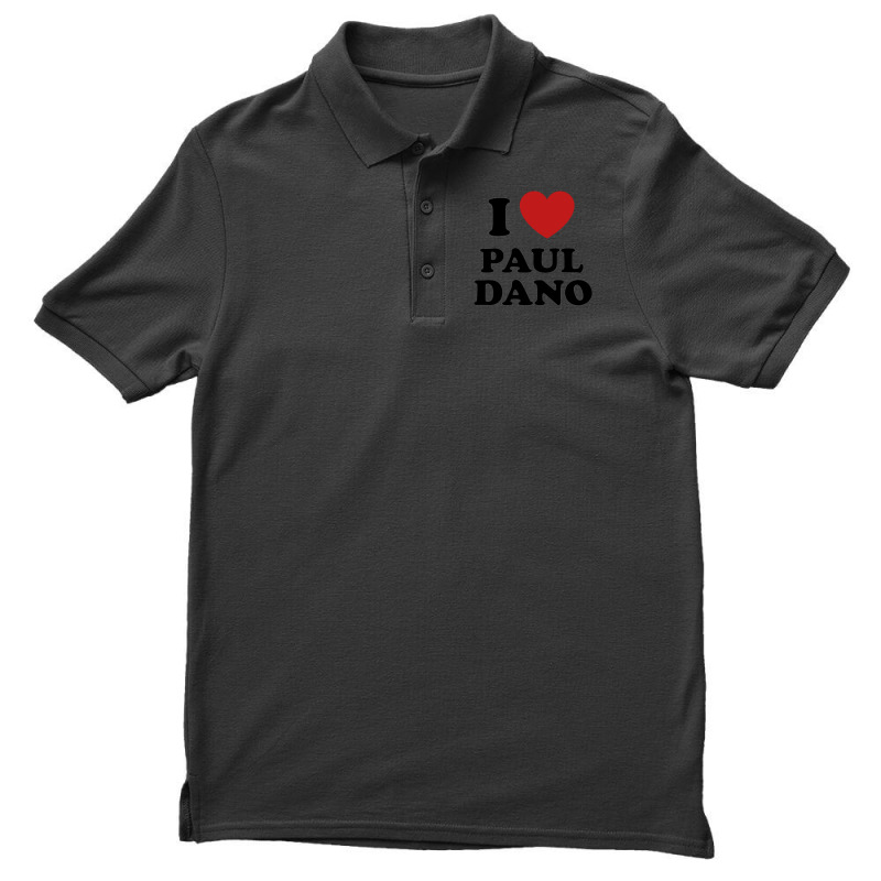 I Heart Paul Dano _lt_3 Men's Polo Shirt by VALERIEBSEIBESS | Artistshot