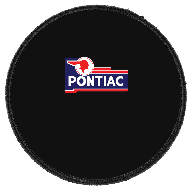 Retro Pontiac Classic Car Dealership Sign Round Patch | Artistshot