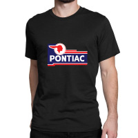 Retro Pontiac Classic Car Dealership Sign Classic T-shirt | Artistshot