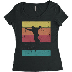 freestyle t  shirt freestyle skiing t  shirt Women's Triblend Scoop T-shirt | Artistshot