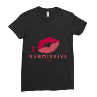 I Love Submissive Men, I Love Submissive, Submissive Men Training, Ladies Fitted T-shirt | Artistshot