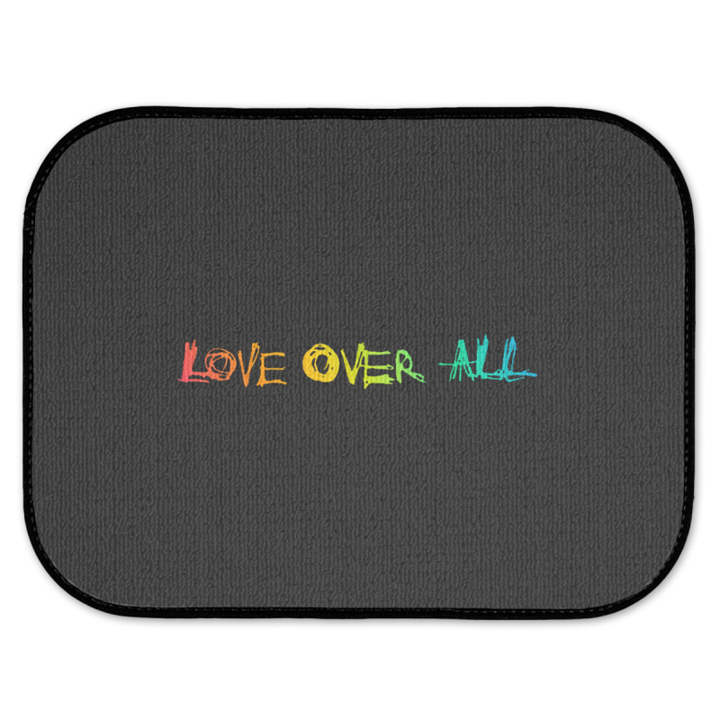 Love Over All Rear Car Mat | Artistshot