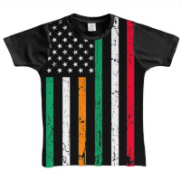 Irish Italian American Flag Ireland Italy Usa Pride Heritage Premium T Graphic Youth T-shirt | Artistshot