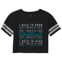 That I Would Be Good Scorecard Crop Tee | Artistshot