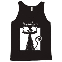 Cute Black Cat Tank Top | Artistshot