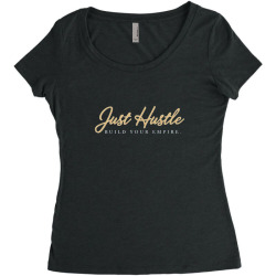 hustle Women's Triblend Scoop T-shirt | Artistshot
