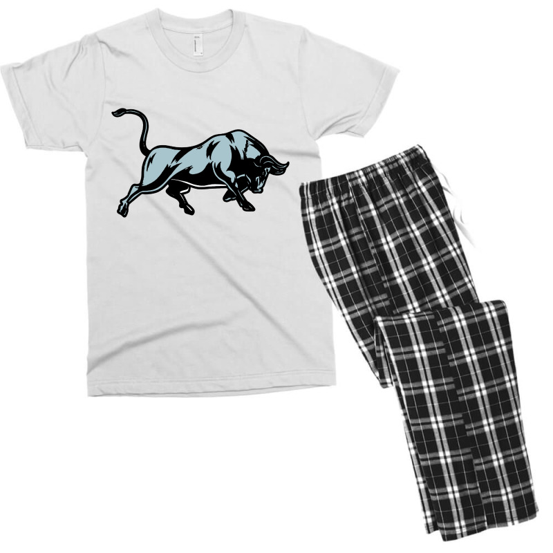 Bull Stock Market Men's T-shirt Pajama Set | Artistshot