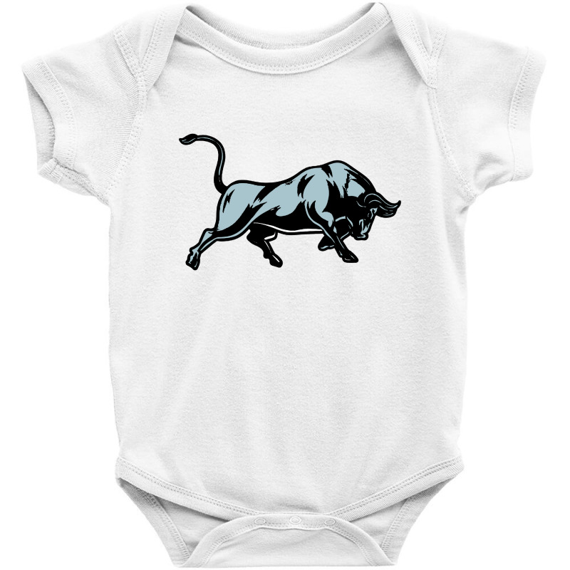 Bull Stock Market Baby Bodysuit by CRV | Artistshot