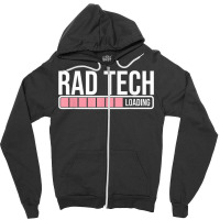 Rad Tech Loading Radiology Student  Future Radiologist Zipper Hoodie | Artistshot