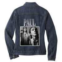 Paul Dano Ladies Denim Jacket | Artistshot