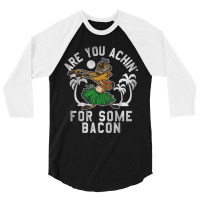 Lion & King Timon Achin_ Bacon Graphic 3/4 Sleeve Shirt | Artistshot