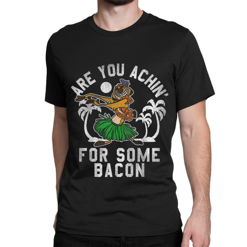 Lion & King Timon Achin_ Bacon Graphic Classic T-shirt by althubich | Artistshot