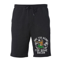 Lion & King Timon Achin_ Bacon Graphic Fleece Short | Artistshot