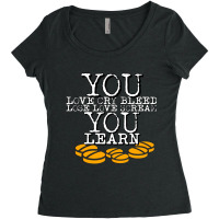 You Learn Women's Triblend Scoop T-shirt | Artistshot