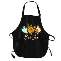 Boo Jee Leopard Halloween Medium-length Apron | Artistshot