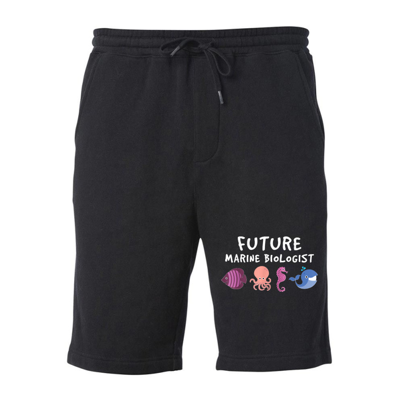 Future Marine Biologist Ocean Life Enthusiast Sea Lover Fleece Short | Artistshot