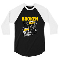 Broken Cassette 3/4 Sleeve Shirt | Artistshot