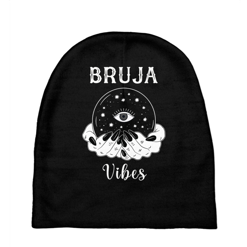 Bruja Vibes Mexican Dia De Muertos Halloween Bruja Baby Beanies by shirondataylornmc | Artistshot