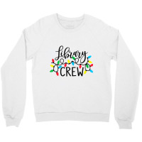 Christmas Lights Library Crew Family Christmas Holiday Xmas Tank Top Crewneck Sweatshirt | Artistshot