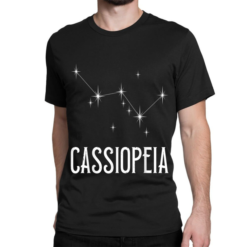 Cassiopeia Star Constellation For Stargazer Astronomy Classic T-shirt by CruzChapman | Artistshot