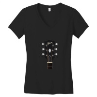 Guitar Headstock Artgibson Es 335 Sticker Women's V-neck T-shirt | Artistshot