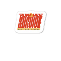 Camp Cretaceous Run Hide Survive Sticker | Artistshot