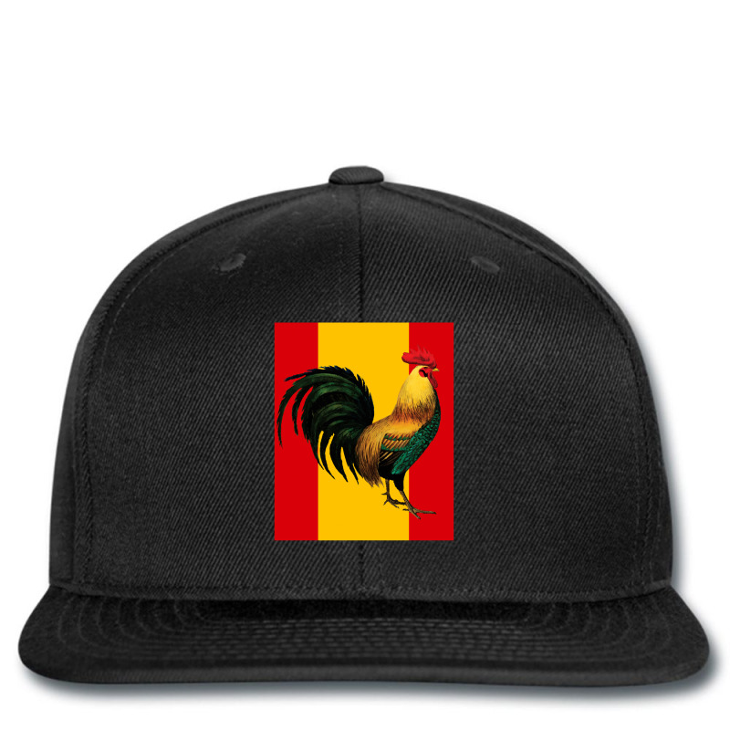 Spain Spanish Flag Cock Fight Game Fowl Printed hat by GregoryBlaylock | Artistshot