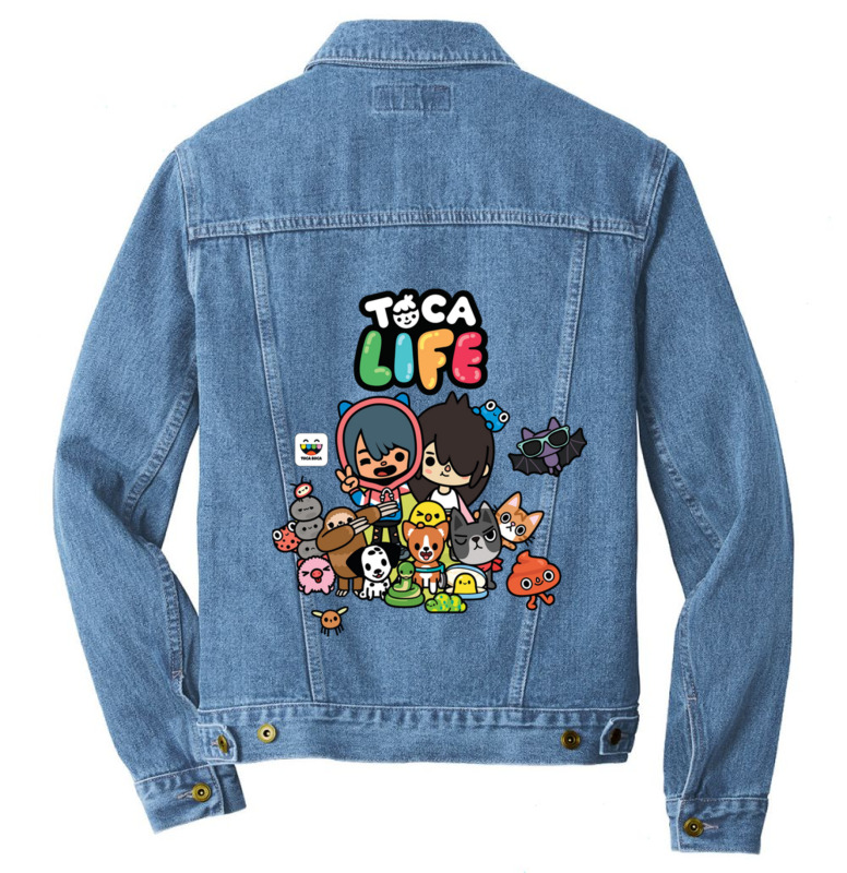 Toca Boca Toca Boca 2021 Toca Life World Men Denim Jacket By Cm-arts ...