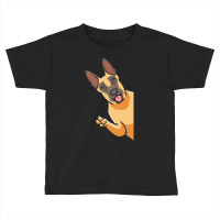 Malinois T  Shirt Malinois Dog B Elgian Shepherd Dog Toddler T-shirt | Artistshot