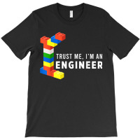 Funny Building Blocks Master Builder Engineer Construction T-shirt | Artistshot