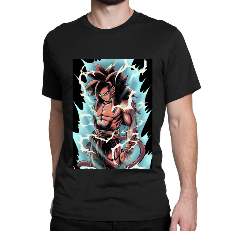 Super Saiyan 4 Goku 4 For Boyfriend Classic T-shirt | Artistshot