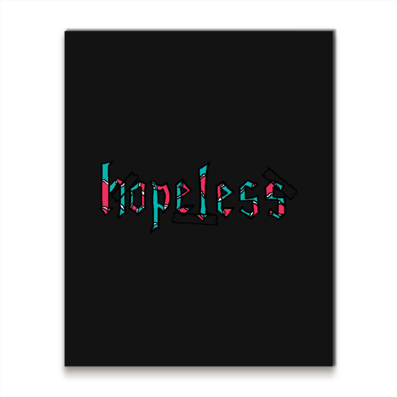 Halsey  Hopeless Metal Print Vertical | Artistshot