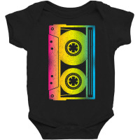 Cassette Tape 80s 90s Vintage Retro Halloween Baby Bodysuit | Artistshot