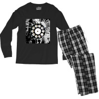 Bleach Grunge Retro Phone Men's Long Sleeve Pajama Set | Artistshot