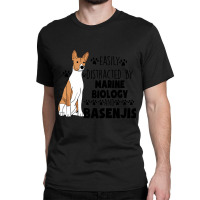 Marine Biology Graduate Marine Biology And Basenjis (1) Classic T-shirt | Artistshot