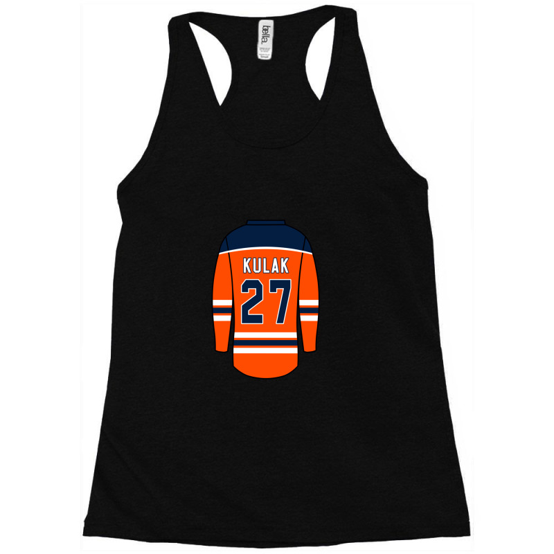 Brett Kulak Jersey Racerback Tank by RoxannUhlich | Artistshot