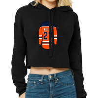 Brett Kulak Jersey Cropped Hoodie | Artistshot