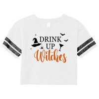 Drink Up Witches Funny Halloween Novelty Fall Holiday Item Long Sleeve Scorecard Crop Tee | Artistshot