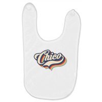 I Love Chico City Usa Retro Vintage Baby Bibs | Artistshot