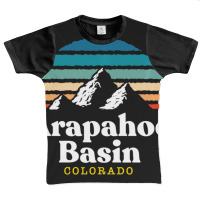 Arapahoe Basin, California Usa Ski Resort 1980s Retro Graphic Youth T-shirt | Artistshot