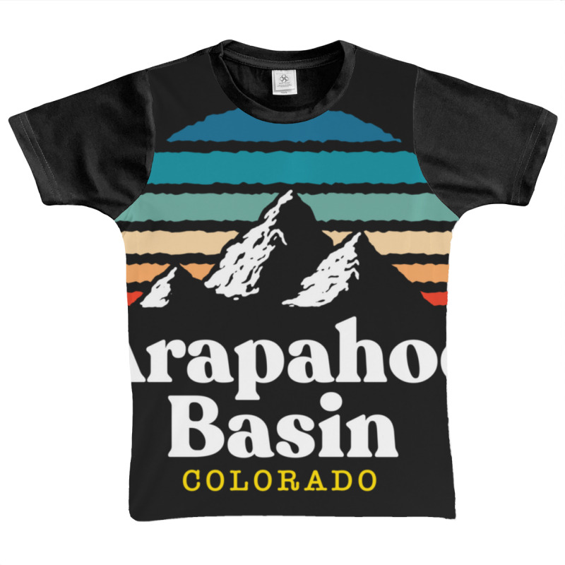 Arapahoe Basin, California Usa Ski Resort 1980s Retro Graphic Youth T-shirt | Artistshot