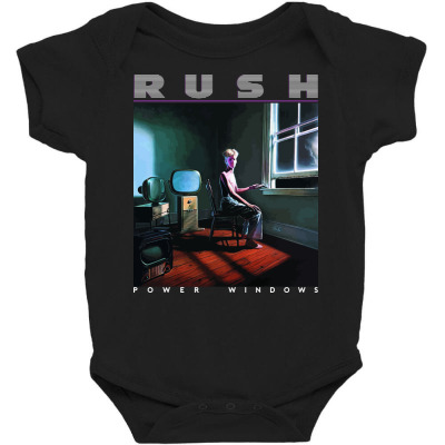 Rush Band Power Windows Baby Bodysuit Designed By Verozarora
